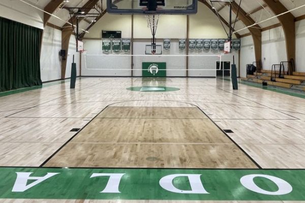 Woodlawn School Gains New Basketball Court Due To Generous Donation