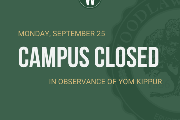 Yom Kippur – Campus Closed