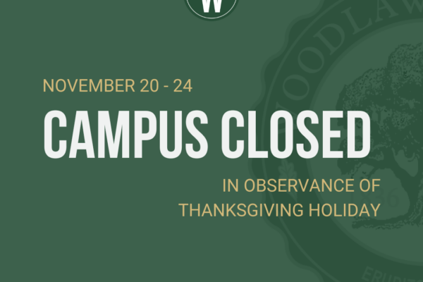 Thanksgiving Holiday – Campus Closed