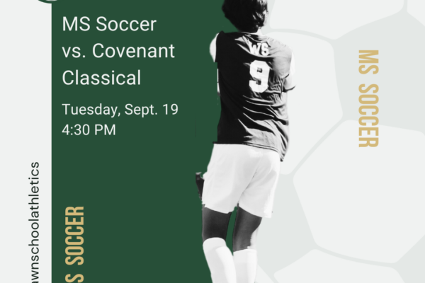 MS Soccer vs. Covenant Classical