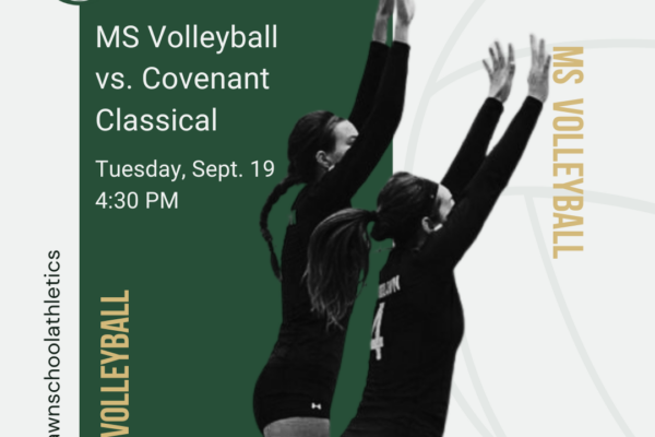 MS Volleyball vs. Covenant Classical