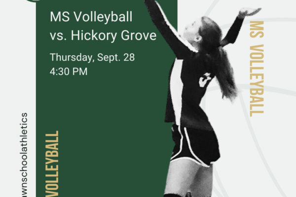 MS Volleyball vs. Hickory Grove