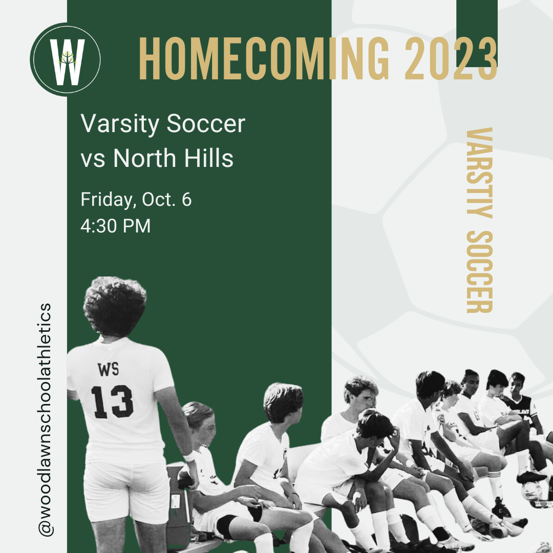 Woodlawn School Varsity Soccer Games OCTOBER 6