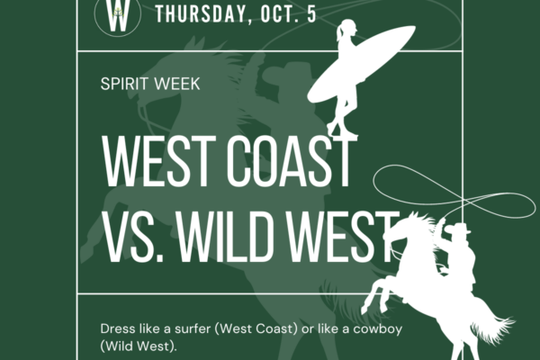 Spirit Week – West Coast vs. Wild West