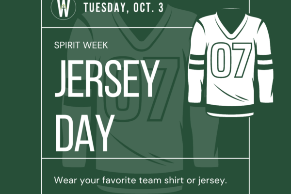 Spirit Week – Jersey Day