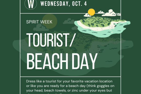 Spirit Week – Tourist/Beach Day
