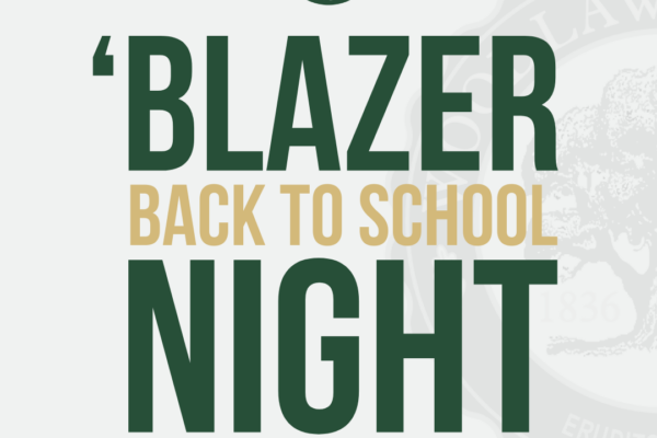 ‘Blazer Back to School Night: Upper School Orientation