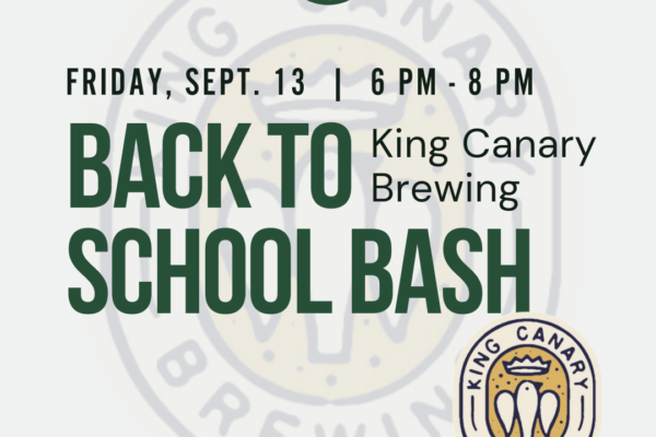 Back to School Bash at King Canary Brewing