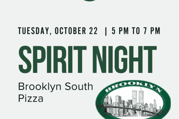 Woodlawn Spirit Night at Brooklyn South Pizza