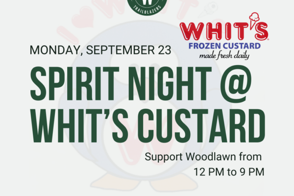 Woodlawn Spirit Night at Whit’s Custard Davidson