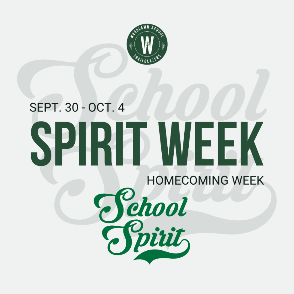 woodlawn school spirit september 30 - october 4