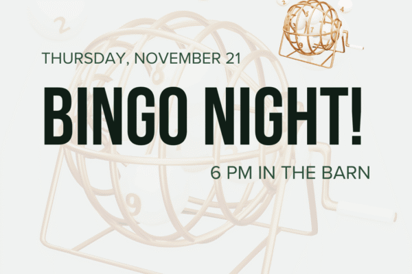 Fall Bingo Night