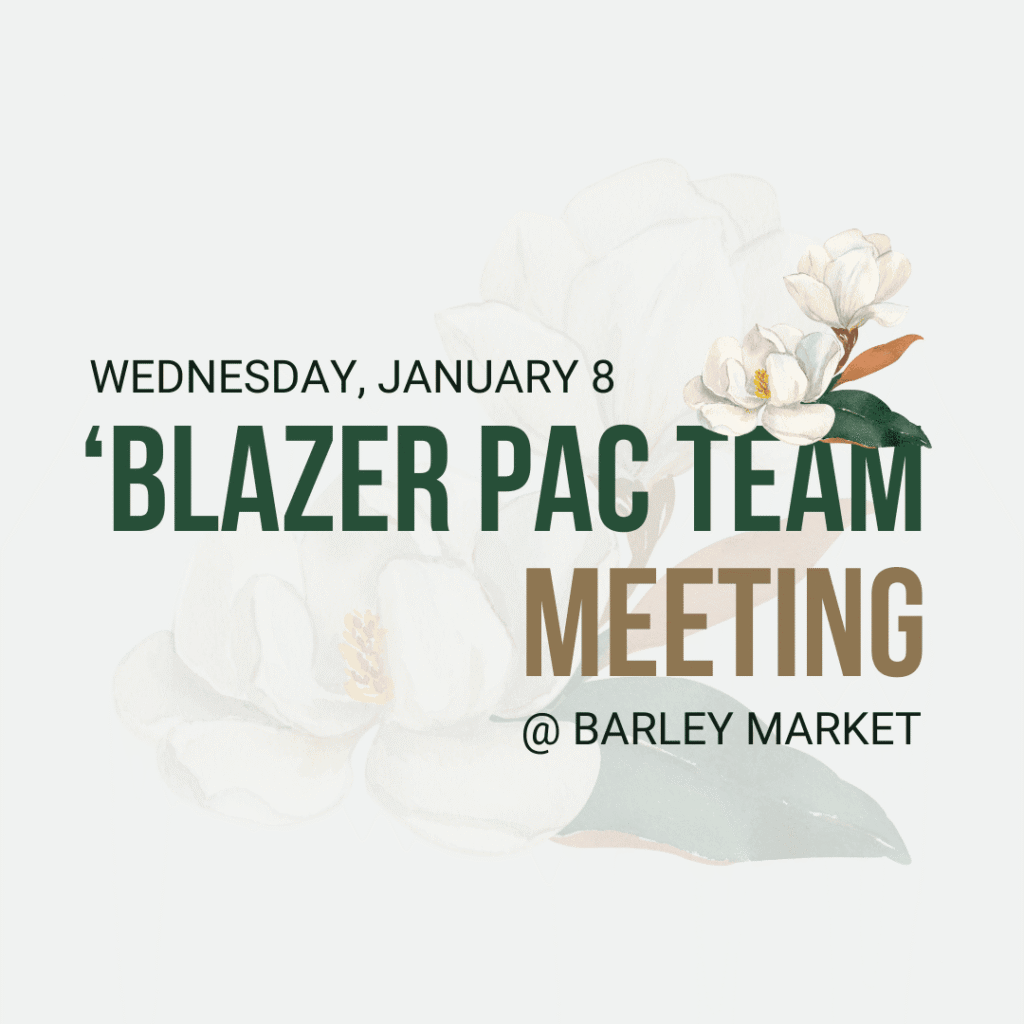 BLAZER PAC TEAM MEETING JANUARY 2025