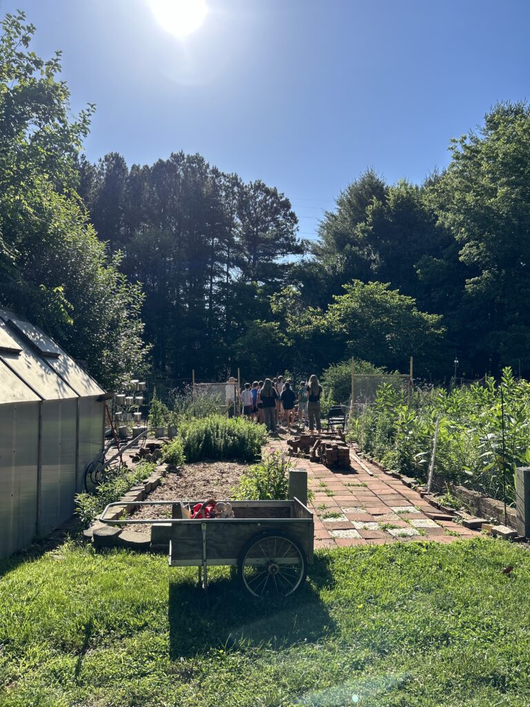 Woodlawn School organic garden PreK-12 grade private school in Mooresville, NC