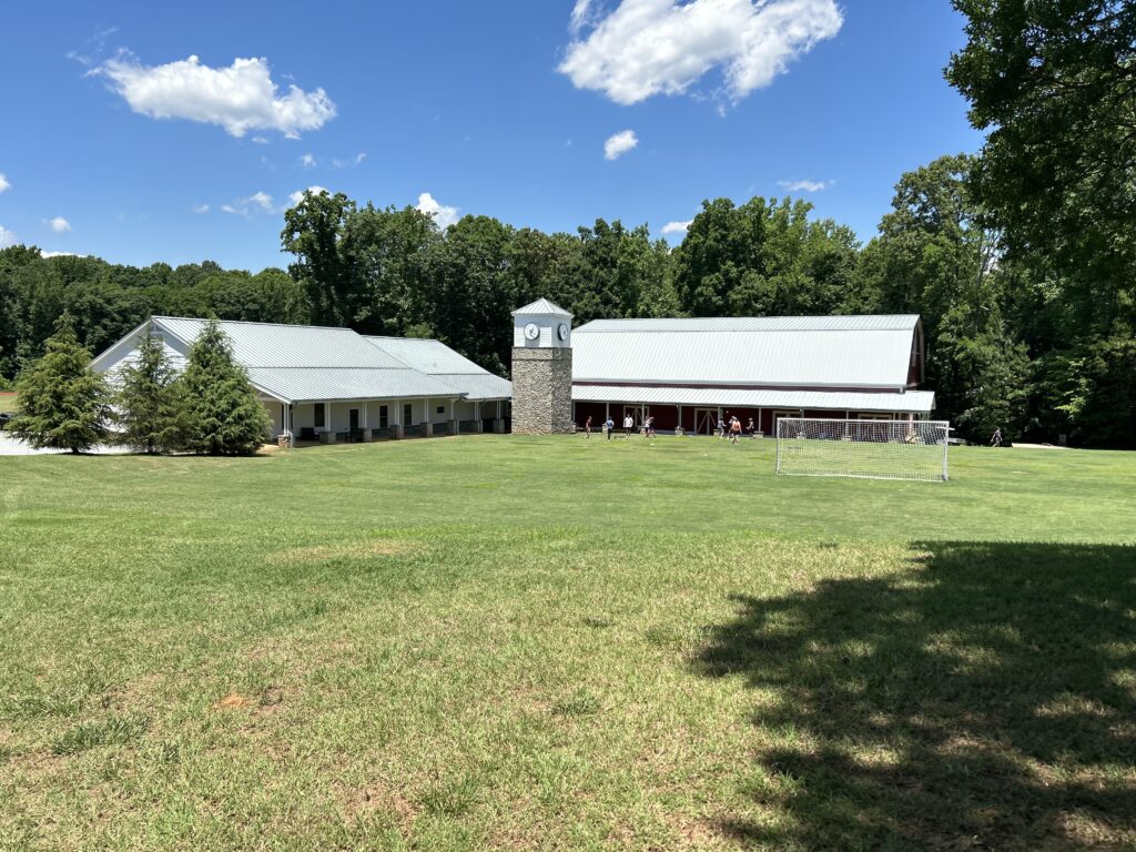 Woods Hall and Barn View at Woodlawn School LKN Private School