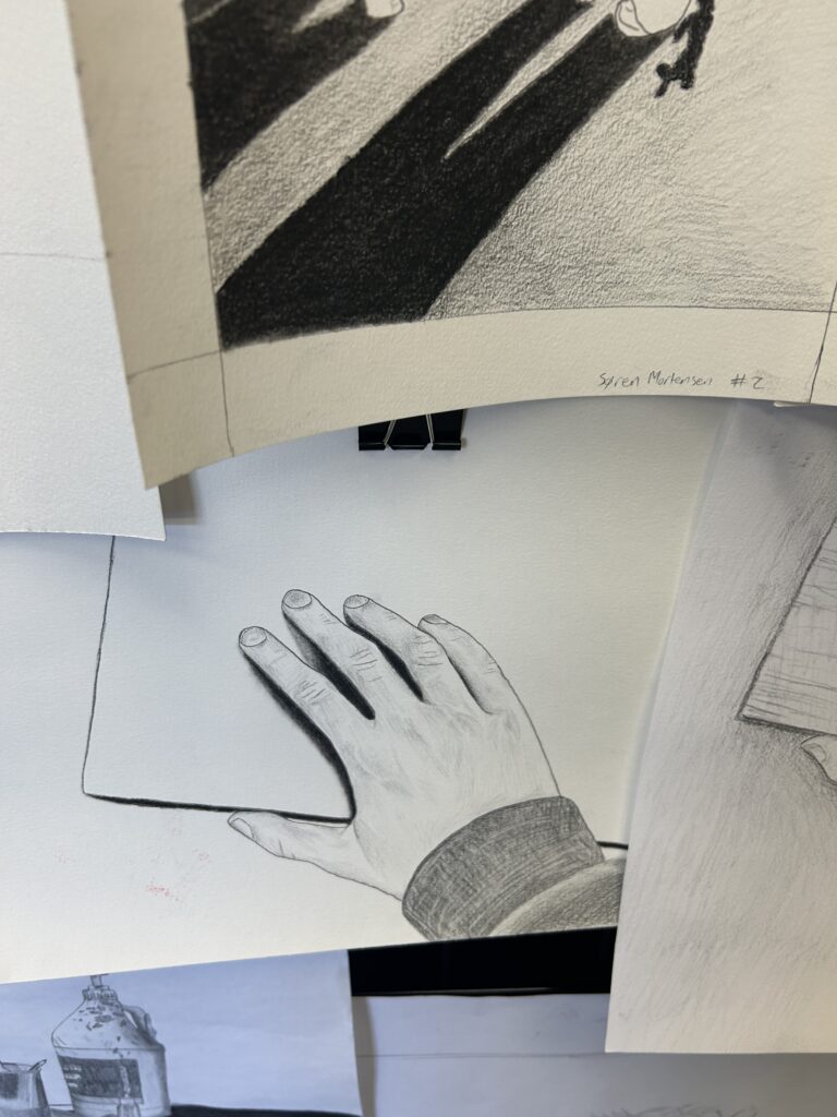 Advanced art program at Woodlawn School LKN