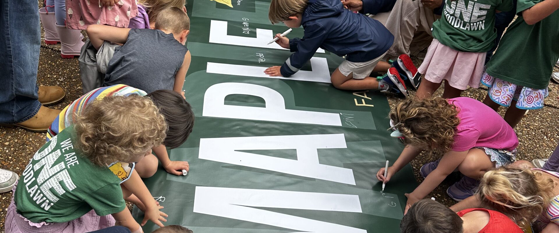 Family Tree tradition at Woodlawn School