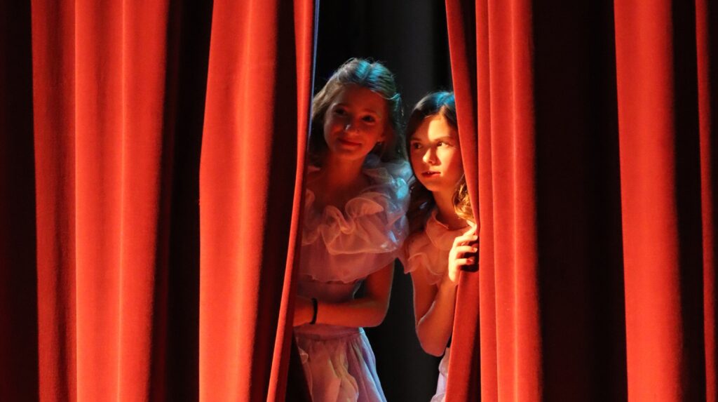 Behind the Curtain at LKN Woodlawn School Theater Production