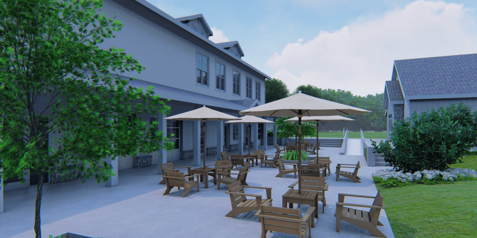 Bowman Hall Patio