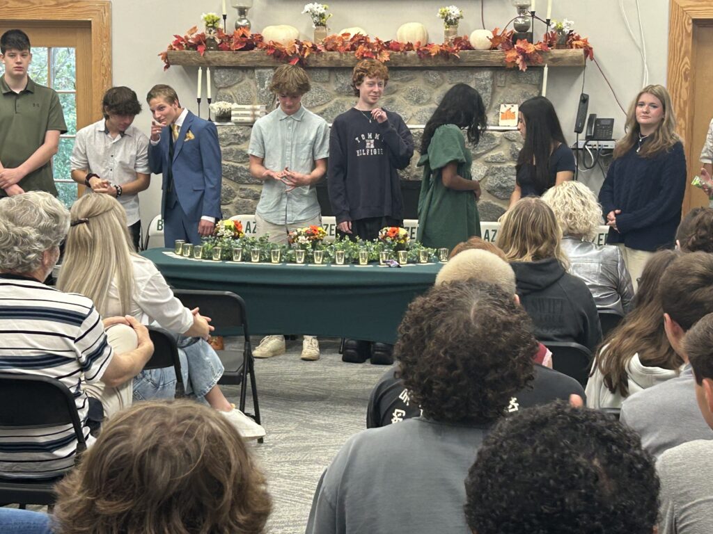 Junior Ring Ceremony at Woodlawn School in LKN